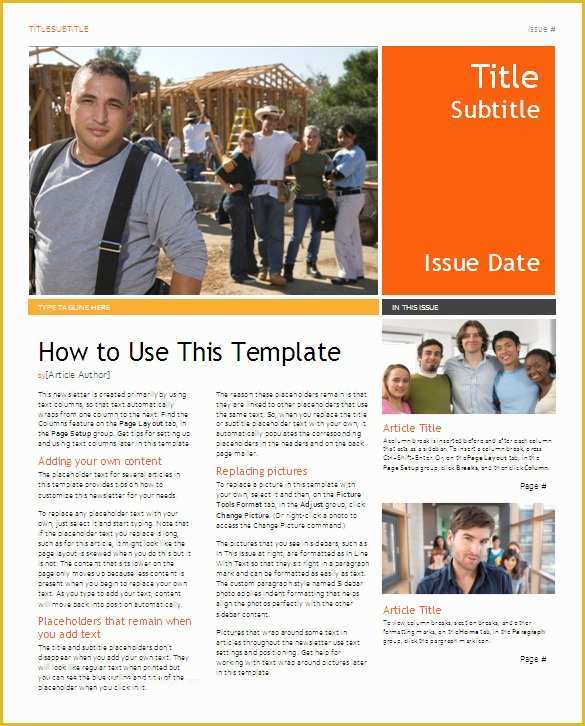 Free School Newsletter Templates Of 5 School Newsletter Templates Doc Pdf