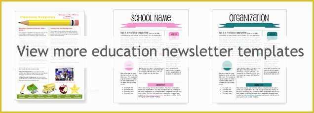 Free School Newsletter Templates Of School Newsletter Templates Free Human