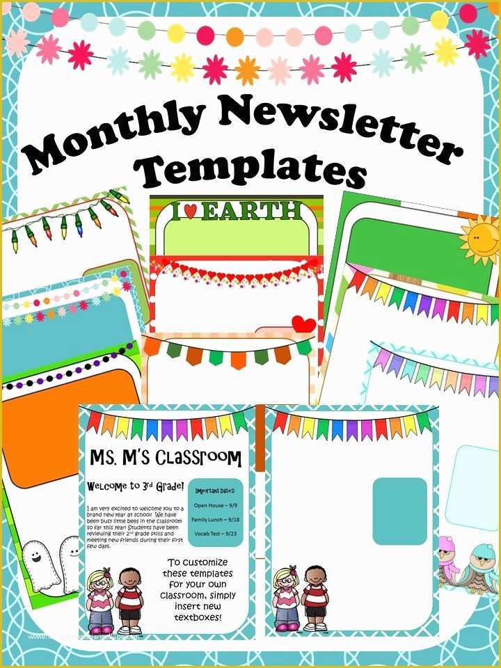 Free School Newsletter Templates Of Using Newsletters In Your Classroom Has Never Been Easier