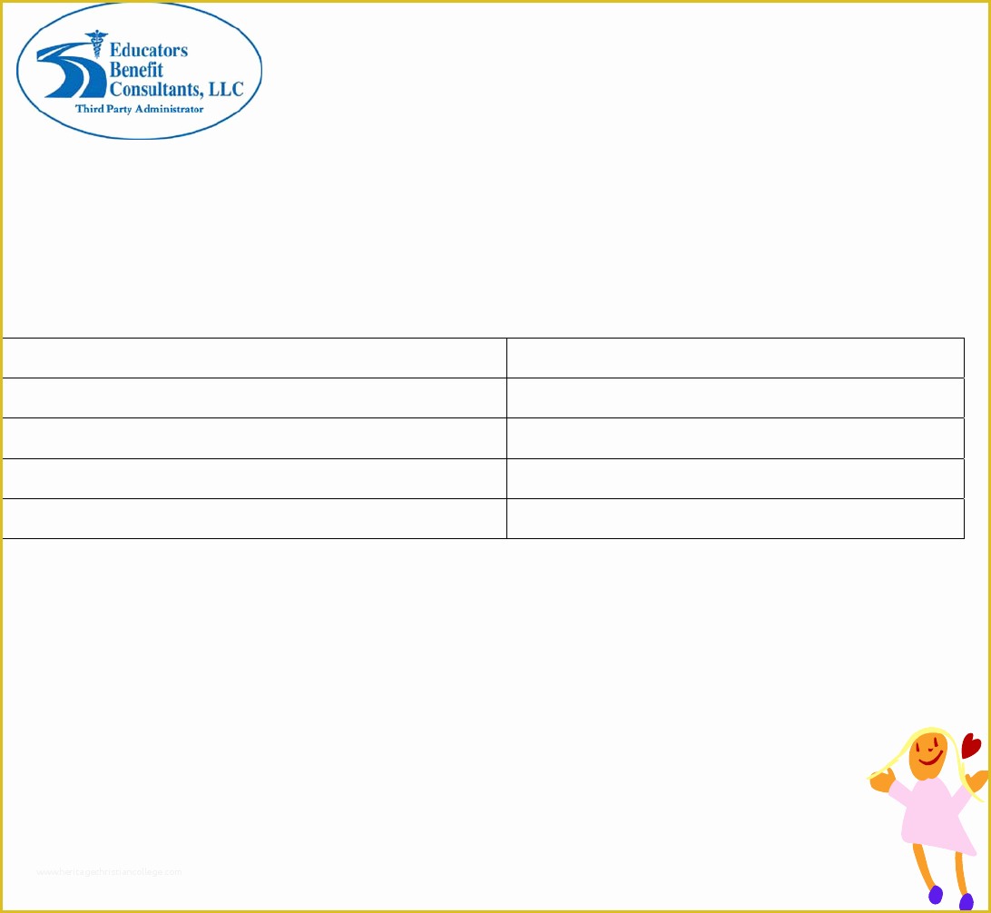 Free Section 125 Plan Document Template Of Download Free Dependent Daycare Receipt Template Download