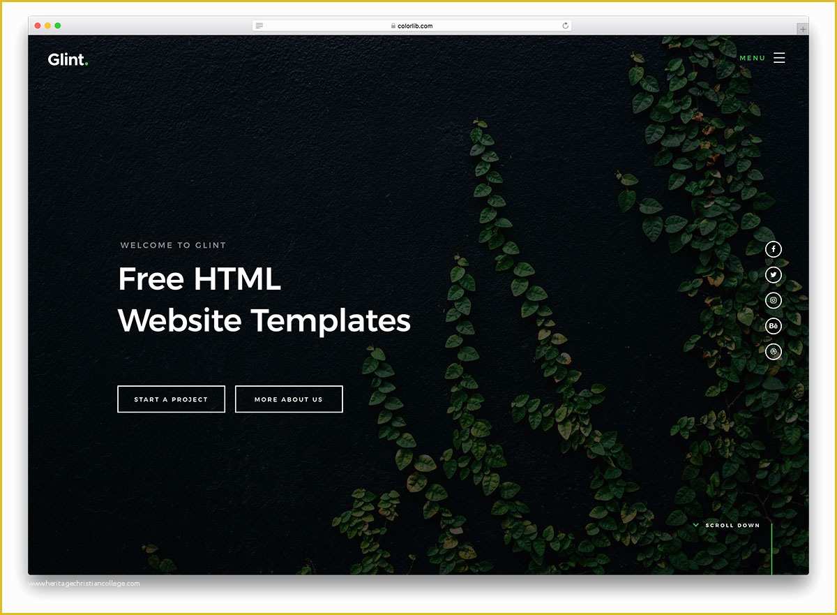 Free Simple HTML Templates Of 18 Best HTML5 E Page Website Templates 2017 Colorlib