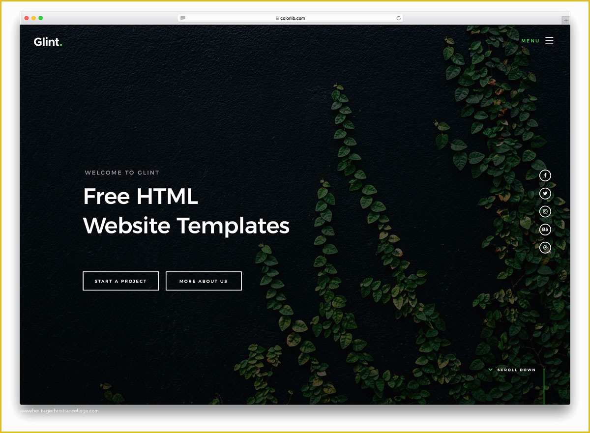 Free Simple Html Templates Of 18 Best Html5 E Page Website Templates