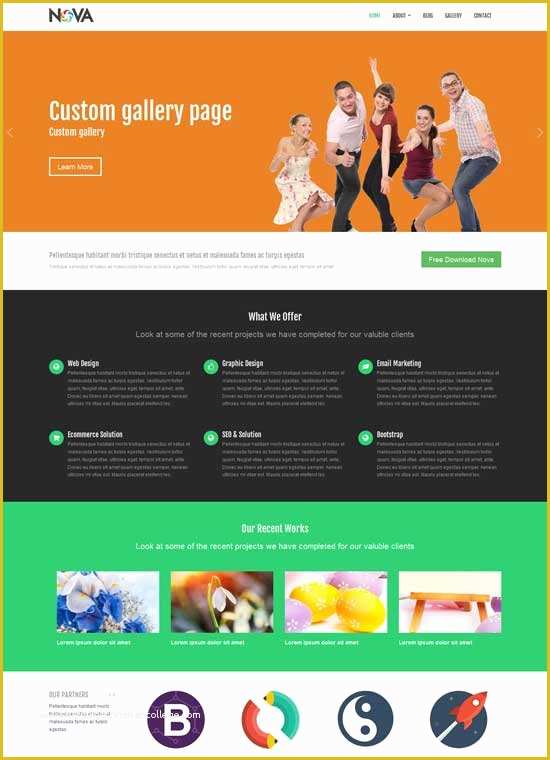 Free Simple HTML Templates Of 50 Best Free Bootstrap Website Templates 2019