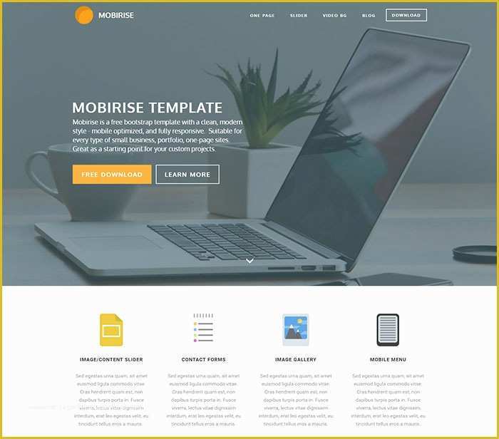 Free Simple HTML Templates Of 66 Free Responsive HTML5 Css3 Website Templates 2018