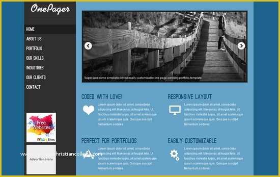 Free Simple HTML Templates Of Download 40 Free Css Templates
