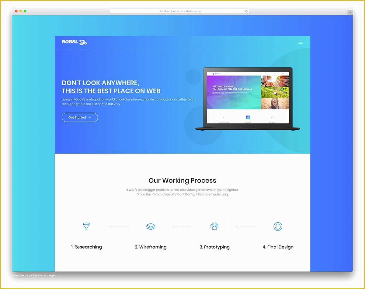 Free Simple HTML Website Templates Of 30 Best Free Landing Page Templates 2019 Uicookies