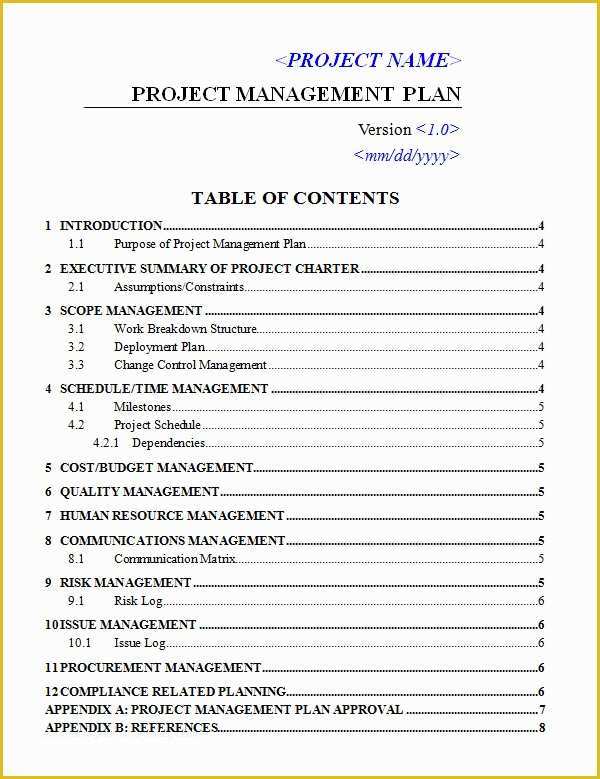 Free Simple Project Management Templates Of 19 Useful Sample Project Plan Templates to Downlaod