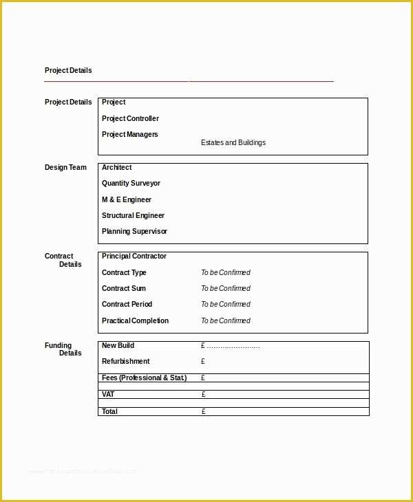 Free Simple Project Management Templates Of Project Plan Template 12 Free Word Psd Pdf Documents