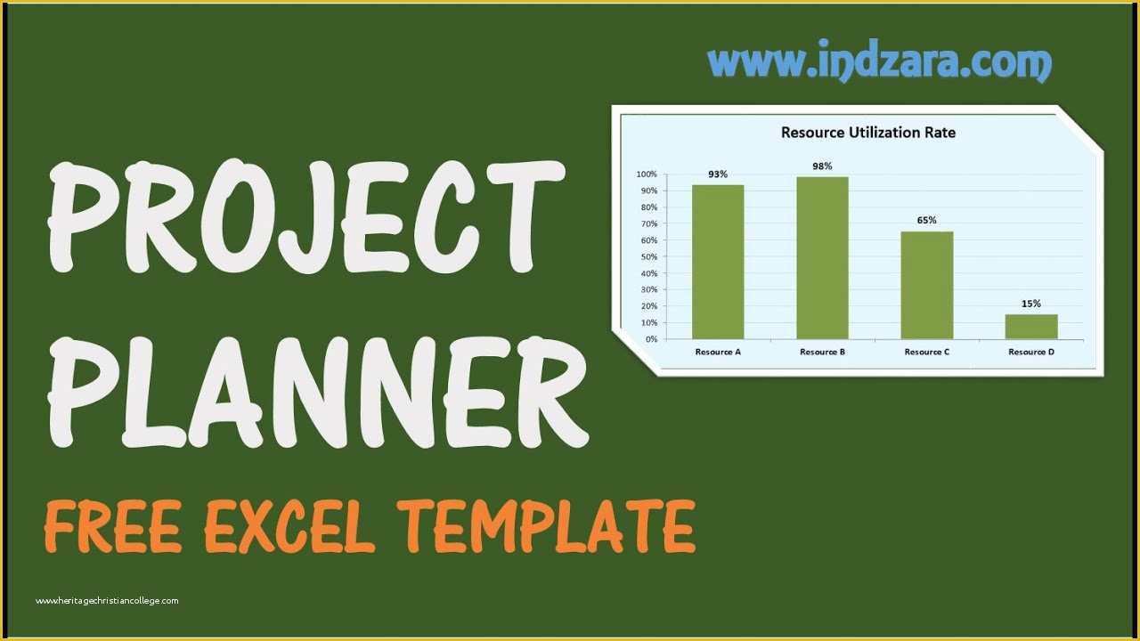 Free Simple Project Management Templates Of Project Planner Excel Template Free Project Plan