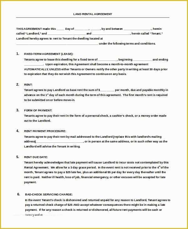 Free Simple Rental Agreement Template Of 35 Simple Rental Agreement Templates Pdf Word