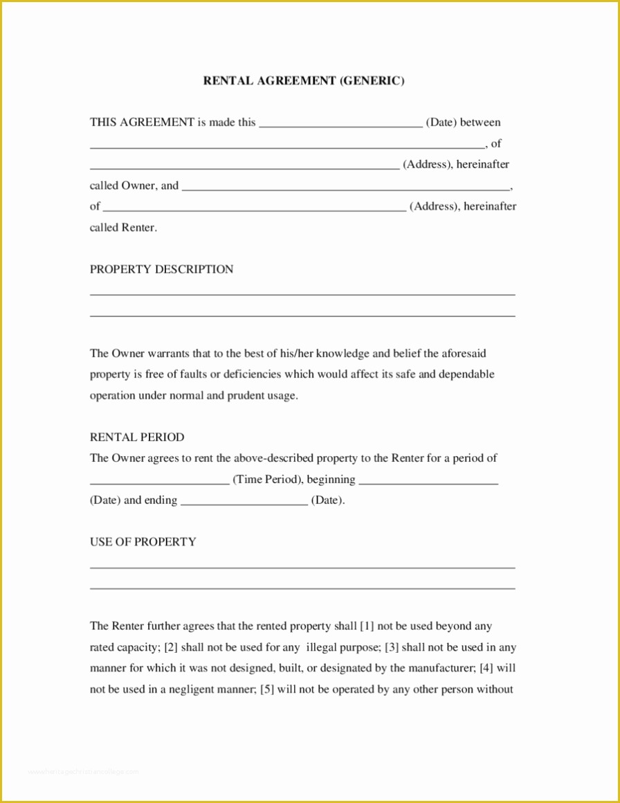 Free Simple Rental Agreement Template Of Free Room House Basic Rental Agreement Template