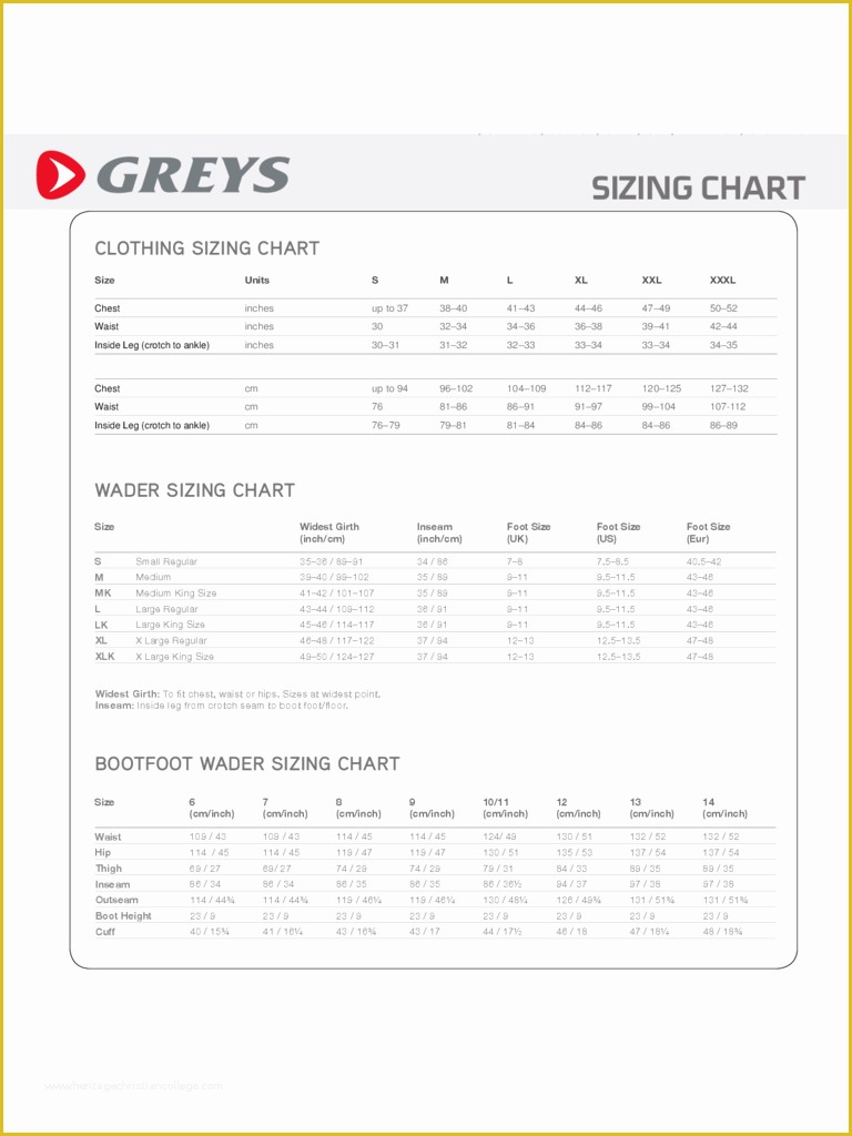 Free Size Chart Template Of Clothing Size Chart 6 Free Templates In Pdf Word Excel