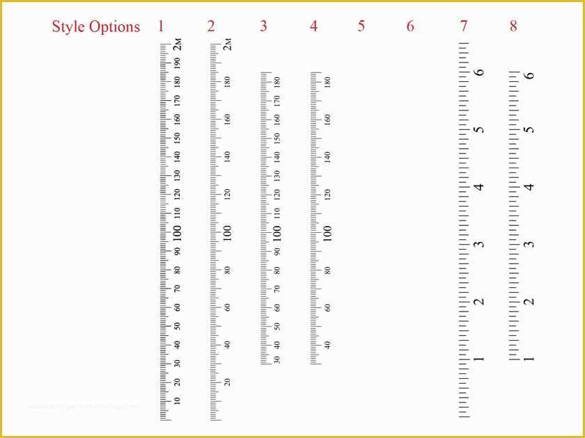 Free Size Chart Template Of Ruler Wall Vinyl Decal Sticker Growth Chart Diy Wooden
