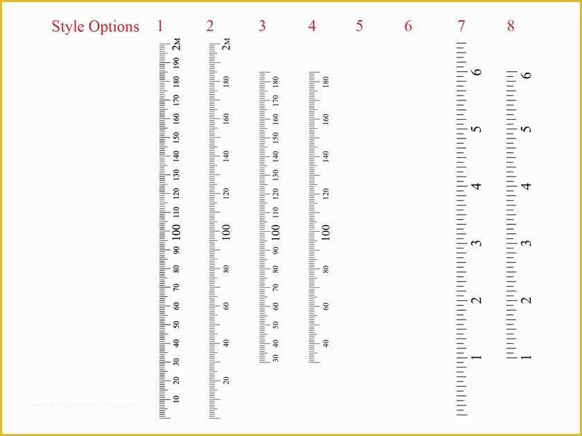 Free Size Chart Template Of Ruler Wall Vinyl Decal Sticker Growth Chart Diy Wooden