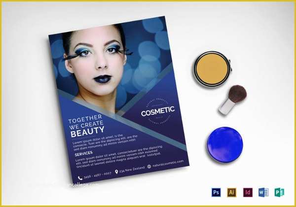 Free Skin Care Brochure Templates Of 25 Cosmetic Flyer Templates Psd Vector Eps Jpg