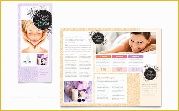 Free Skin Care Brochure Templates Of 25 Word Tri Fold Brochure Templates Free Download
