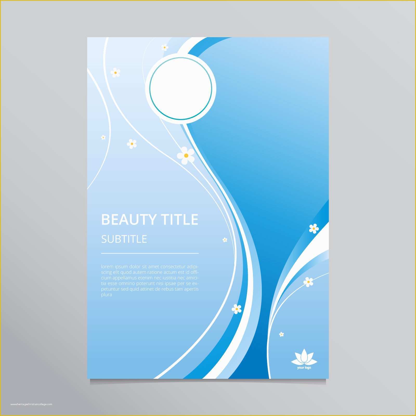 Free Skin Care Brochure Templates Of Beauty Treatment and Health Care Brochure Template