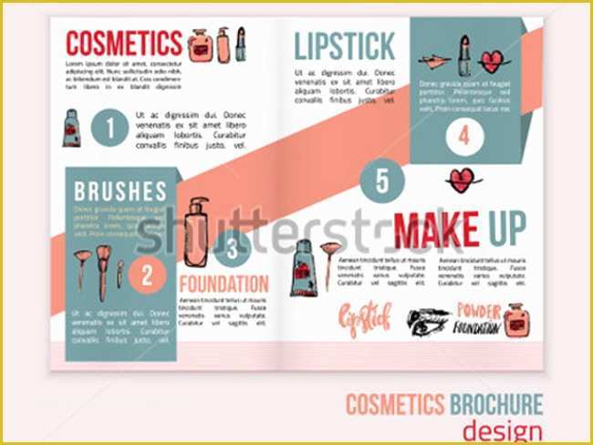 Free Skin Care Brochure Templates Of Cosmetic Brochure Templates Free &amp; Premium Templates