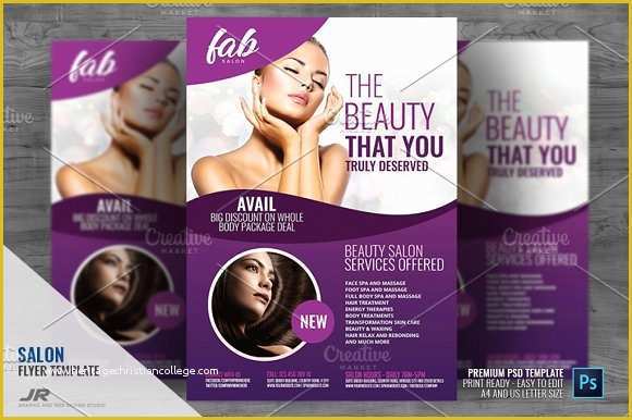 Free Skin Care Brochure Templates Of Health and Beauty Flyer Free Psd Designtube Creative
