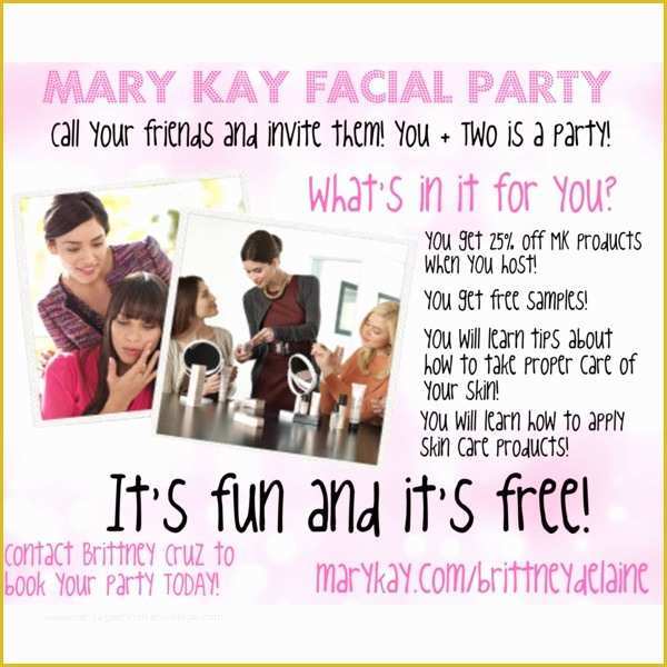 Free Skin Care Brochure Templates Of Mary Kay Facial Party by Itiebitiebrittney On Polyvore