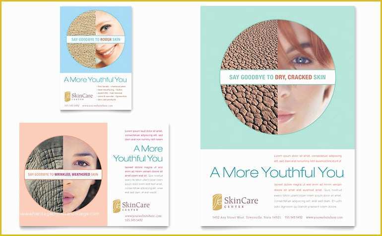Free Skin Care Brochure Templates Of Skin Care Clinic Flyer & Ad Template Word & Publisher