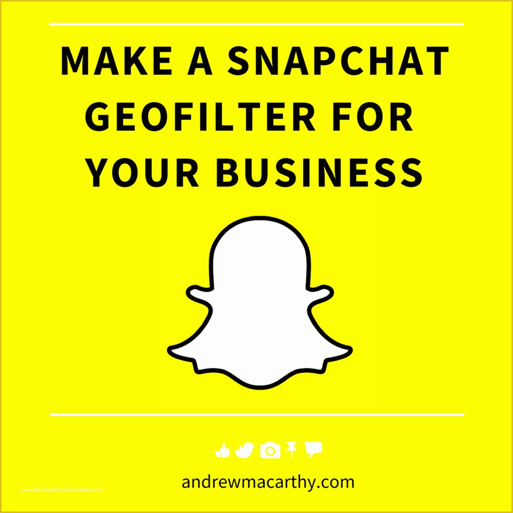 Free Snapchat Geofilter Template Of How to Create A Snapchat Geofilter for Business with