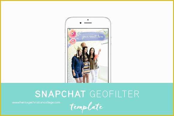 Free Snapchat Geofilter Template Of How to Design A Custom Snapchat Filter Creative Market Blog