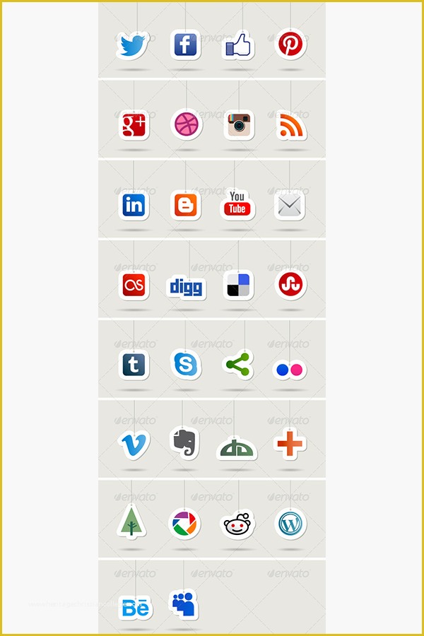 Free social Media Design Templates Of 1000 social Media Icons Free social Media Icons