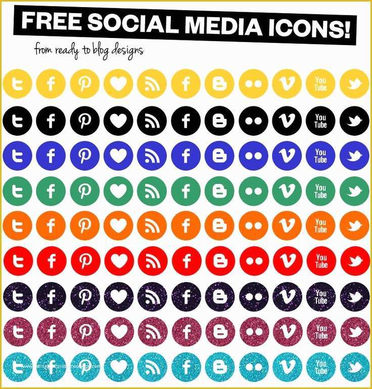Free social Media Design Templates Of 15 Best social Media Icons Images On Pinterest