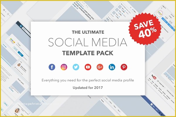 Free social Media Design Templates Of 32 social Media Mockup Templates Free Psd Designs