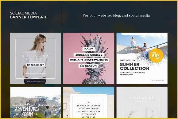 Free social Media Design Templates Of Step Up Your Instagram Game with these 20 social Media Psd