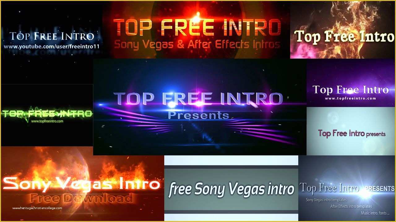 Free sony Vegas Intro Templates Of top 10 Free Intro Templates 2016 sony Vegas