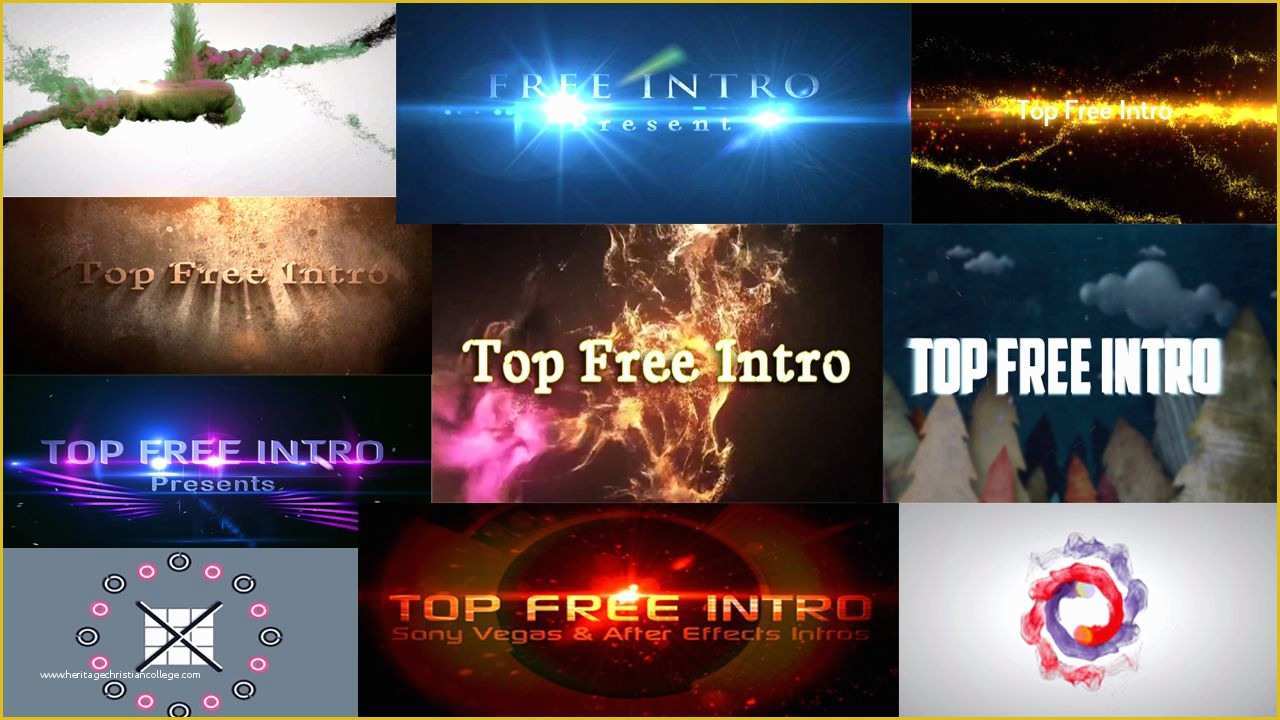 Free sony Vegas Intro Templates Of top 10 Free Intro Templates 2016 sony Vegas Pro 13
