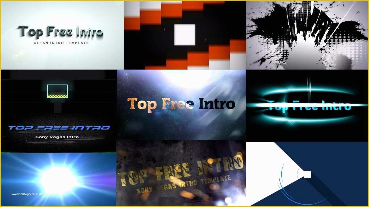 Free sony Vegas Intro Templates Of top 10 Intro Templates Free sony Vegas Pro 13 Download