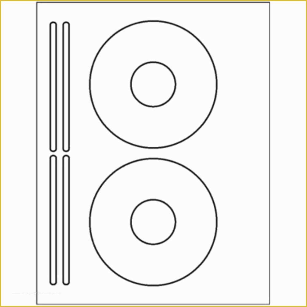 Free Spine Label Template Of 200 Cd or Dvd Labels 5931 Template Used to Create 2 Cd