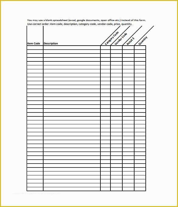 Free Spreadsheet Template Of 12 Blank Spreadsheet Templates Pdf Doc Pages Excel