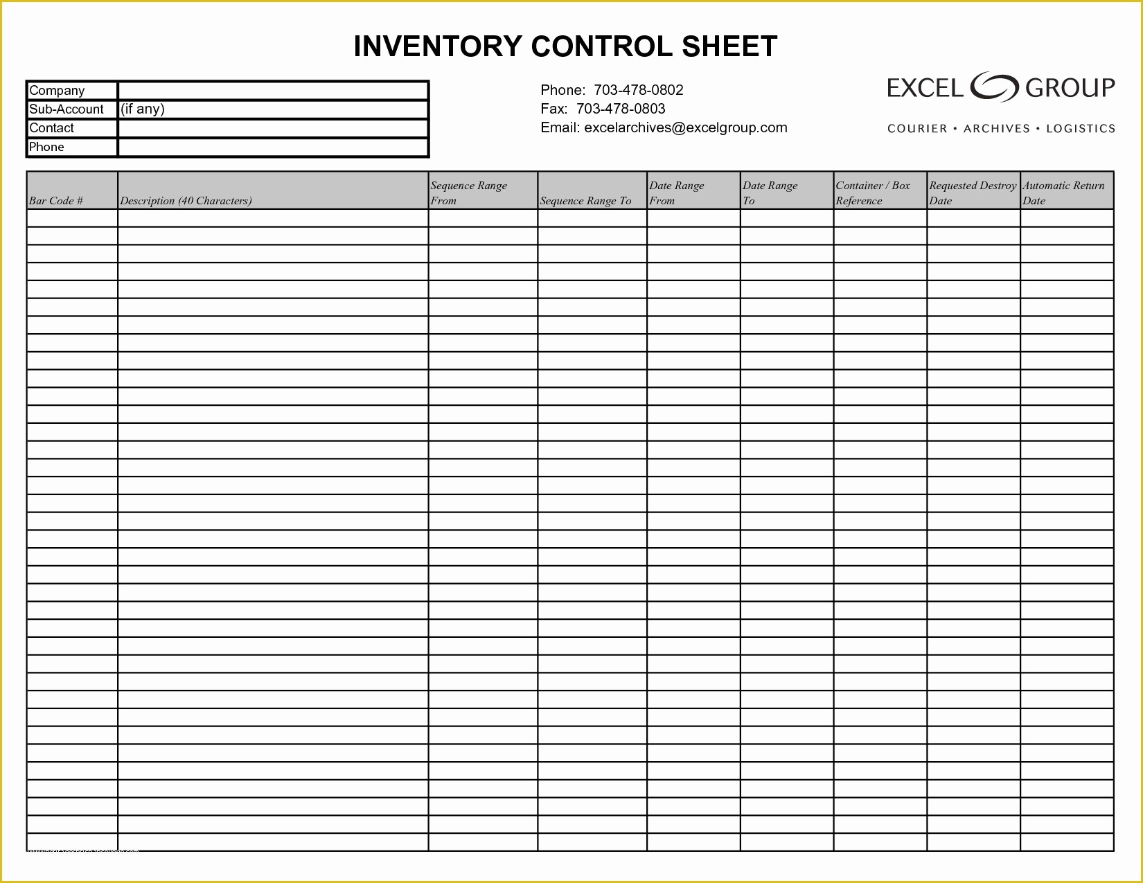 Free Spreadsheet Template Of 15 Free Inventory Templates & Samples In Excel