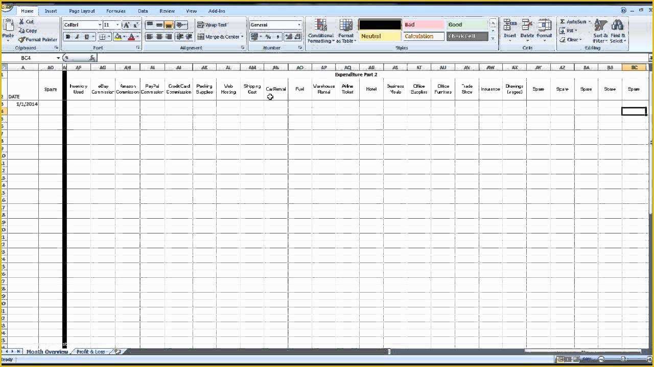 Free Spreadsheet Template Of Free Ebay Spreadsheet Template Using Excel