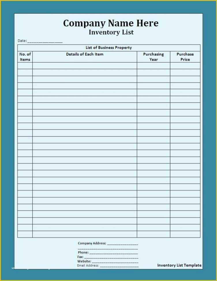 Free Spreadsheet Template Of Inventory Spreadsheet Template Free Free Spreadsheet