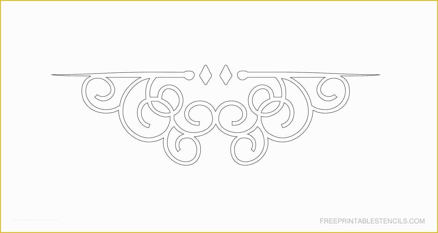 Free Stencil Templates Of Border Stencils to Print