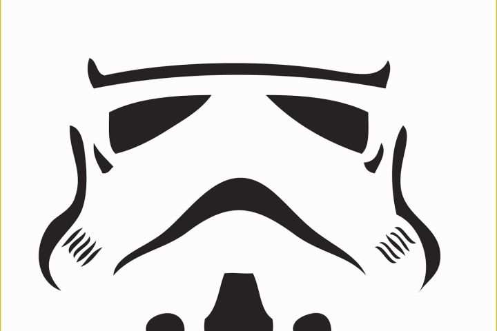 Free Stencil Templates Of Star Wars Pumpkin Stencils Carving Pattern Outline Free