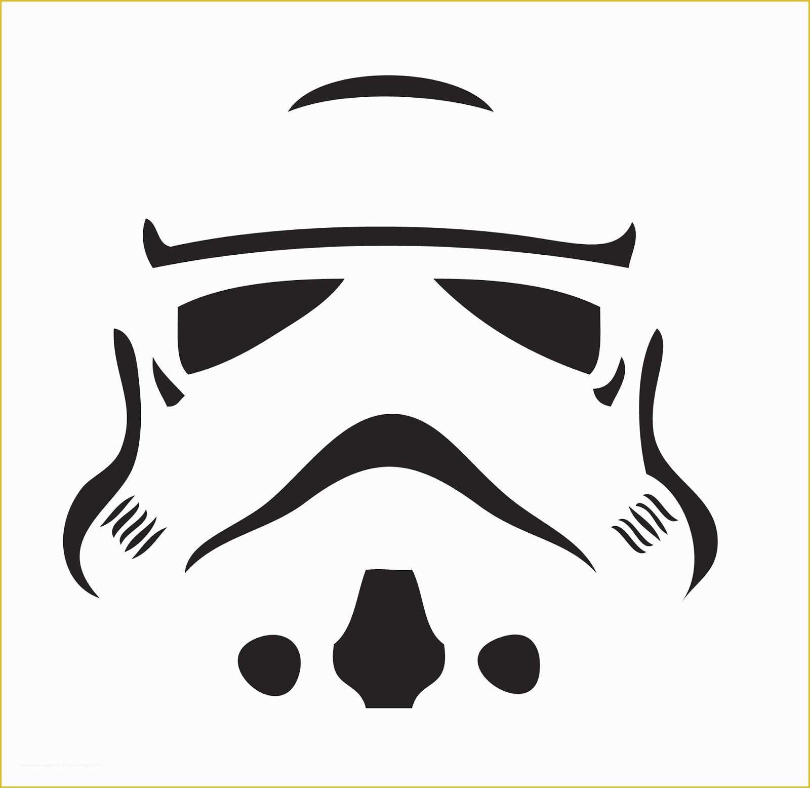 Free Stencil Templates Of Star Wars Pumpkin Stencils Carving Pattern Outline Free