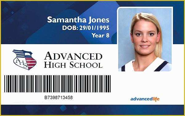Free Student Id Card Template Of College Id Card Template Student Portrait Cards format