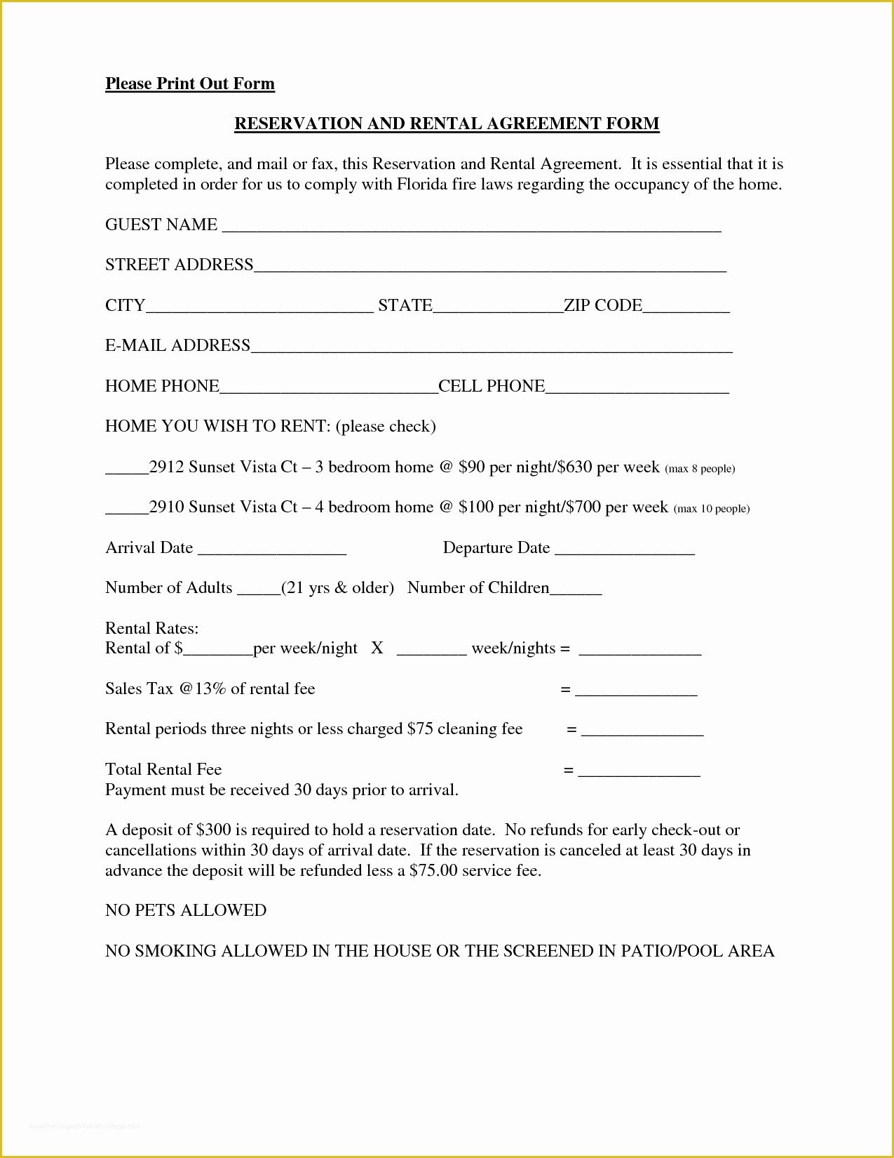 Free Sublet Lease Agreement Template Of Free Room Rental Lease Agreement Template