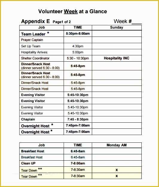 Free Summer Camp Schedule Template Of Summer Camp Schedule Template Image Collections Template