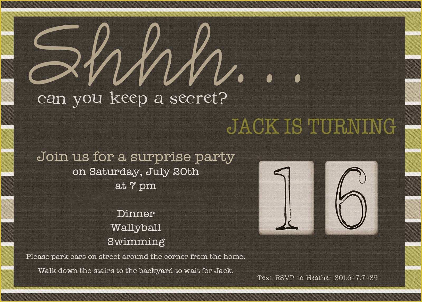 Free Surprise 50th Birthday Party Invitations Templates Of 50th Surprise Birthday Invitations