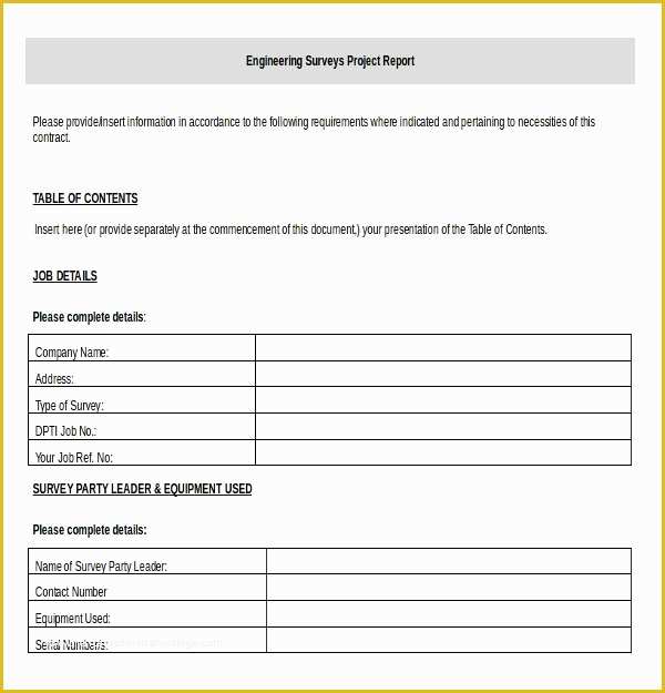 Free Survey Results Report Template Of 19 Survey Report Templates Free Sample Example format