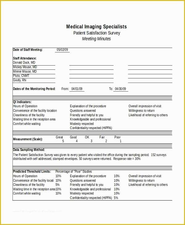 Free Survey Results Report Template Of 32 Survey Template Free Sample Example format