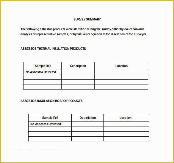 Free Survey Results Report Template Of 39 Word Survey Templates Free Download