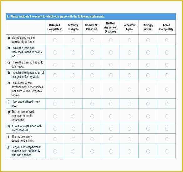 Free Survey Results Report Template Of Survey Template Excel Customer Service Survey Template